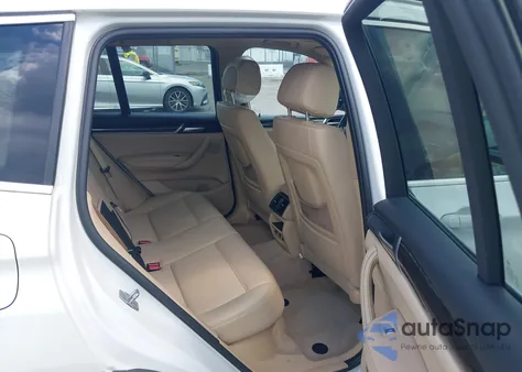 2016 BMW X3 xDrive28I z USA, uszkodzony, nr VIN 5UXWX9C5XG0D84009